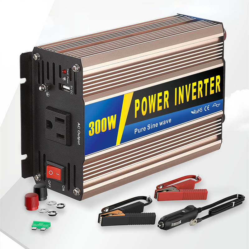 WSTP 300w AC Power Inverter Solar Pure Sine Wave